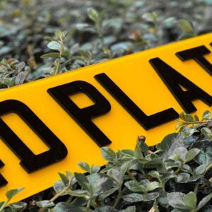 4D Gel Number Plates – Premium Gloss & Raised Finish