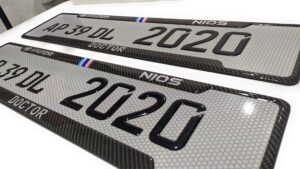 Modern Number Plates – Sleek & Stylish Design